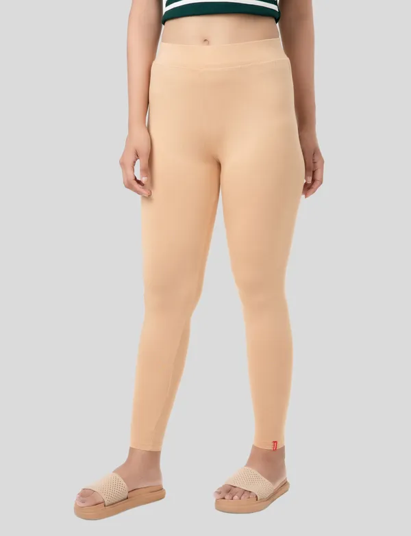 White_EcoVero_Slim_Fit_Leggings_for_Women_Pack_Of_2