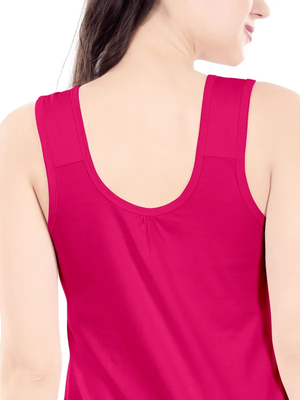 Fuchsia_Pink_Sleeveless_Midi_Nightdress_for_Women