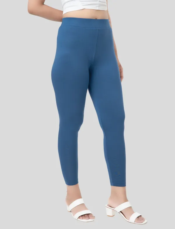 Mustard_And_Blue_EcoVero_Slim_Fit_Leggings_for_Women_Pack_Of_2