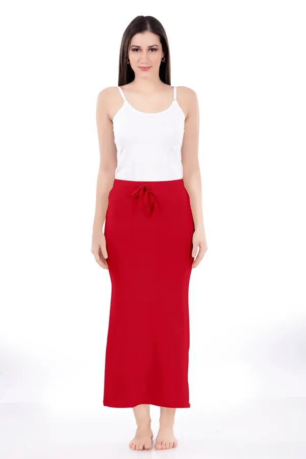 Red_Straight_Fit_Long_Skirt_for_Women