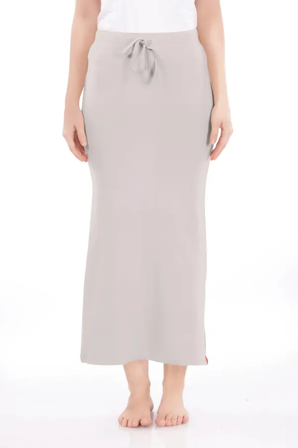 Light_Grey_Drawstring_Straight_Skirt_for_Women
