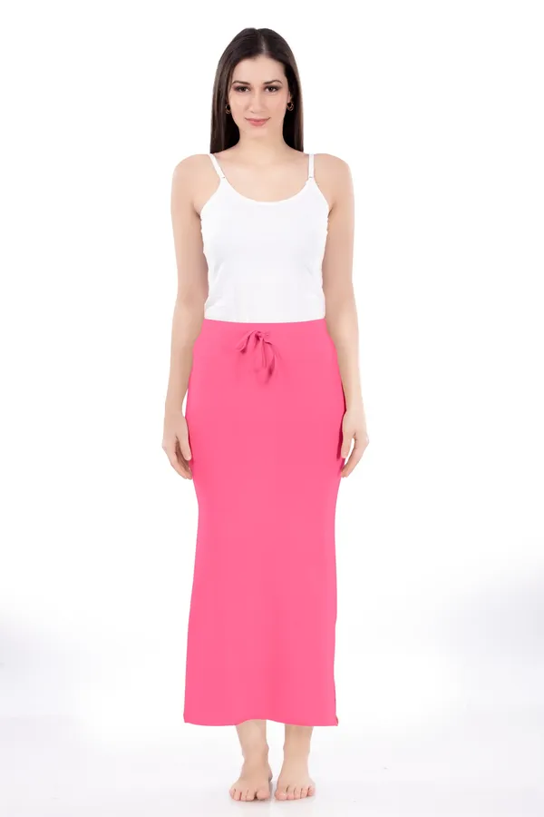 Pink_Solid_Midi_Skirt_for_Women