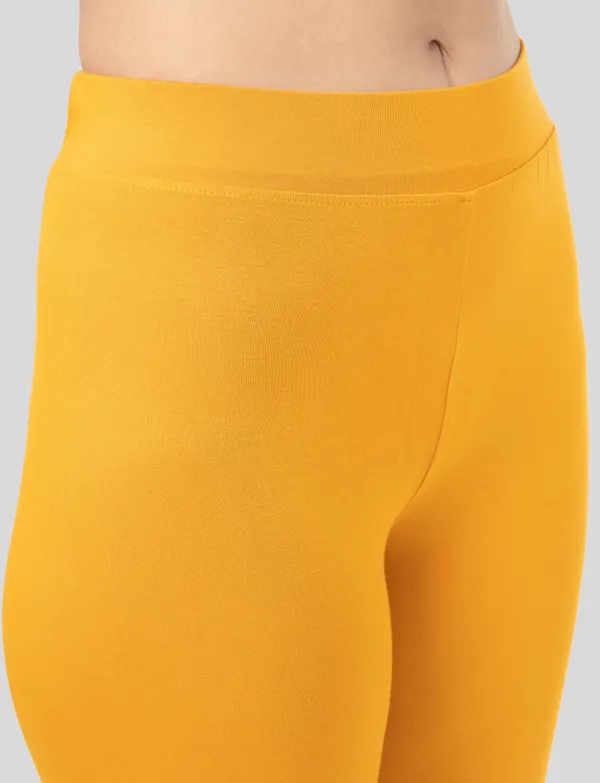 Royal_Blue_And_Mustard_EcoVero_Slim_Fit_Leggings_for_Women_Pack_Of_2