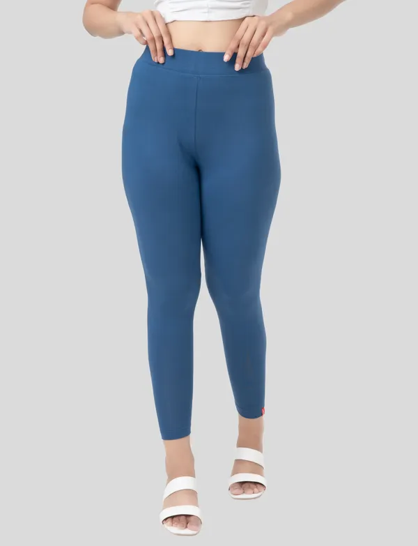 Mustard_And_Blue_EcoVero_Slim_Fit_Leggings_for_Women_Pack_Of_2