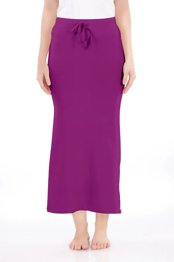 Purple_Drawstring_Straight_Maxi_Skirt_for_Women