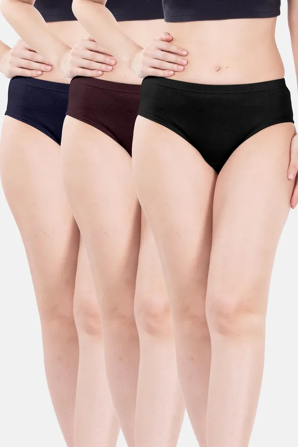 Multicolor_Mid_Rise_Briefs_for_Women_-_Pack_Of_3