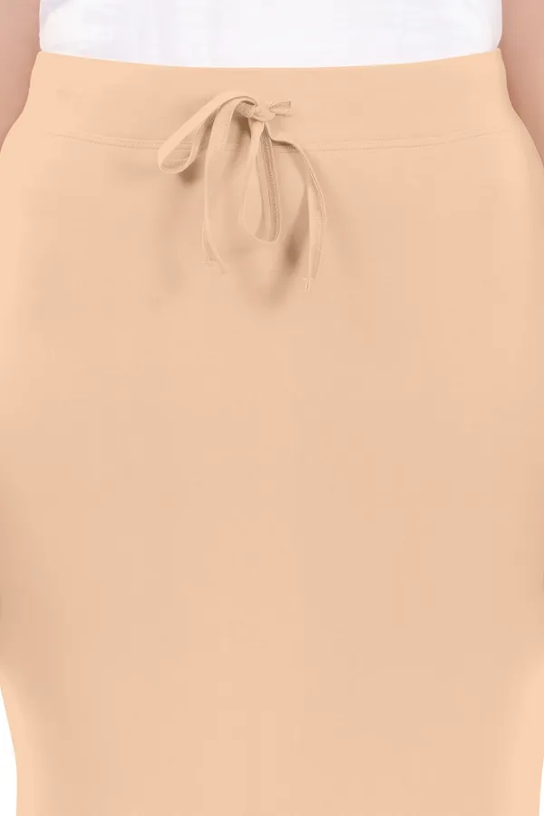 Beige_Straight_Fit_Long_Skirt_for_Women