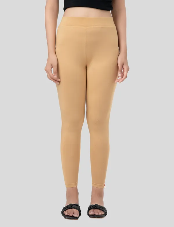 Skin_And_Grey_EcoVero_Slim_Fit_Leggings_For_Women_Pack_Of_2