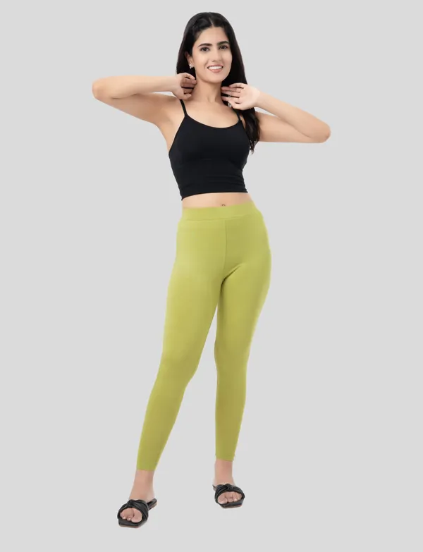Pista_And_Light_Purple_EcoVero_Slim_Fit_Leggings_for_Women_Pack_Of_2