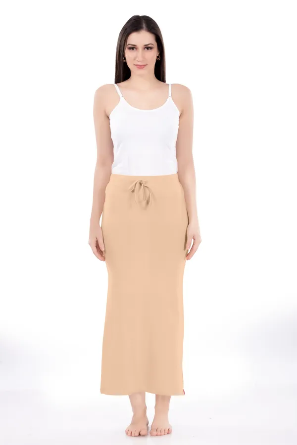 Beige_Straight_Fit_Long_Skirt_for_Women