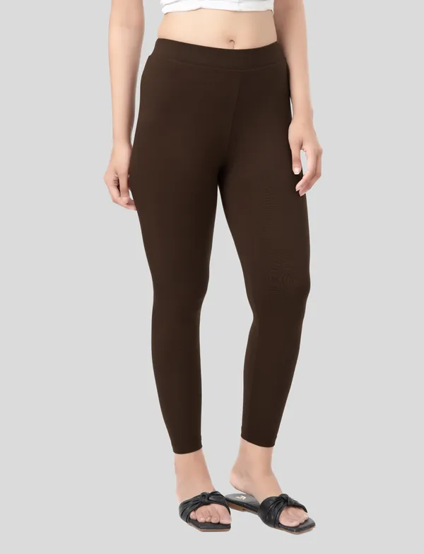 Brown_And_Cream_EcoVero_Slim_Fit_Leggings_for_Women_Pack_Of_2