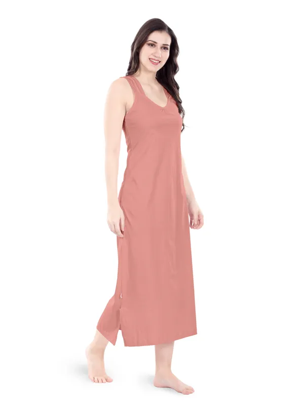 Pink_Sleeveless_Nightdress_For_Women
