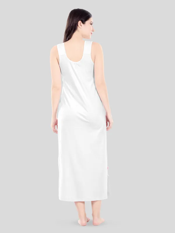 White_Sleeveless_Midi_Nightdress_for_Women