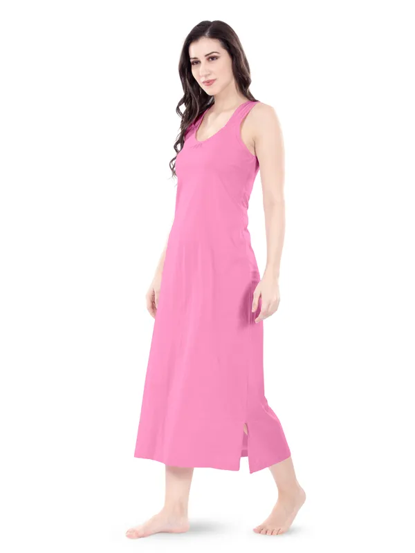 Pink_Sleeveless_Nightdress_for_Women