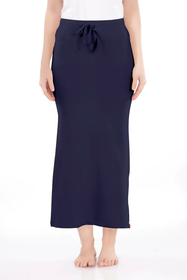 Navy_Straight_Fit_Long_Skirt_For_Women