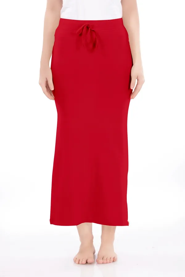 Red_Straight_Fit_Long_Skirt_for_Women