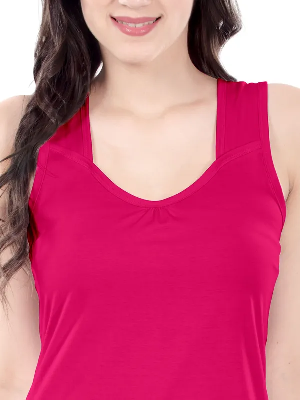 Fuchsia_Pink_Sleeveless_Midi_Nightdress_for_Women