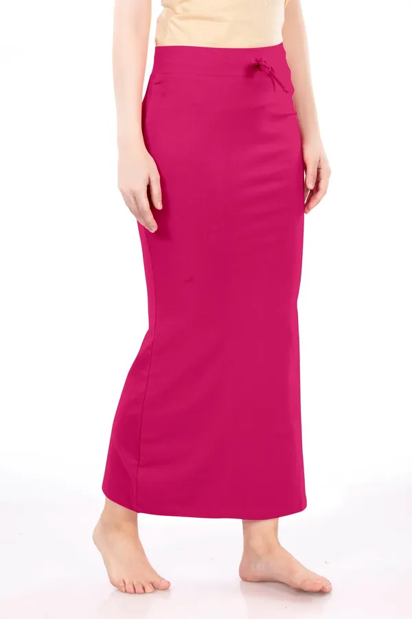 Magenta_Straight_Fit_Midi_Skirt_for_Women
