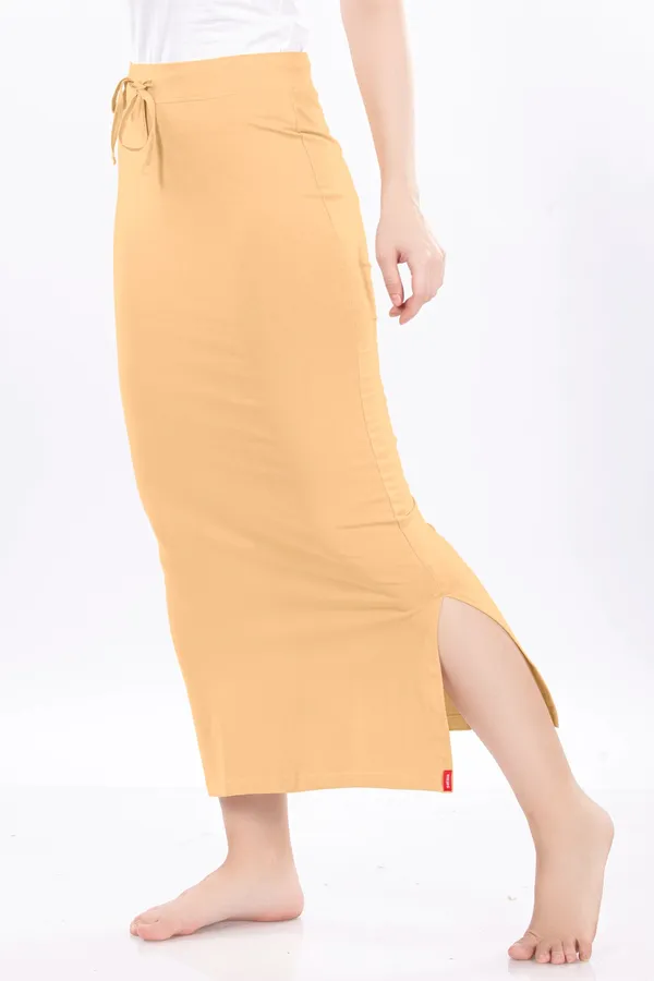 Skin_Drawstring_Straight_Maxi_Skirt_for_Women