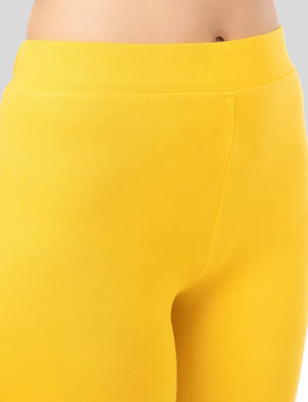 Yellow_And_White_EcoVero_Slim_Fit_Leggings_for_Women_Pack_Of_2