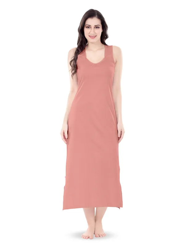 Pink_Sleeveless_Nightdress_For_Women