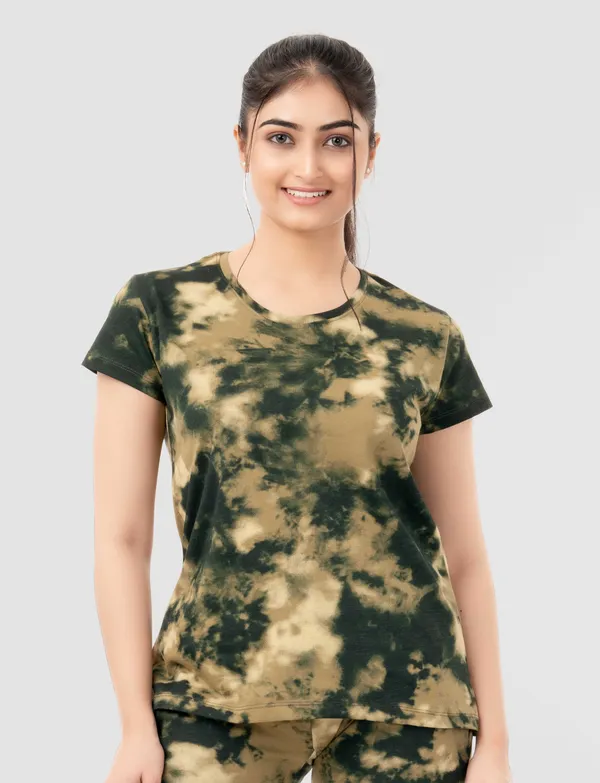 Olive_Tie_Dye_Sleepwear_Set_For_Women