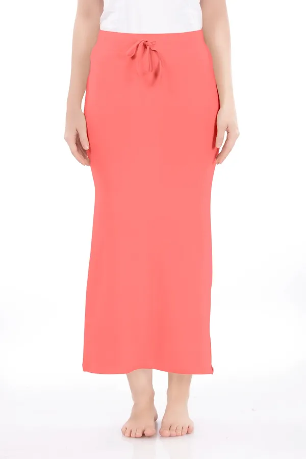Coral_Drawstring_Straight_Skirt_for_Women