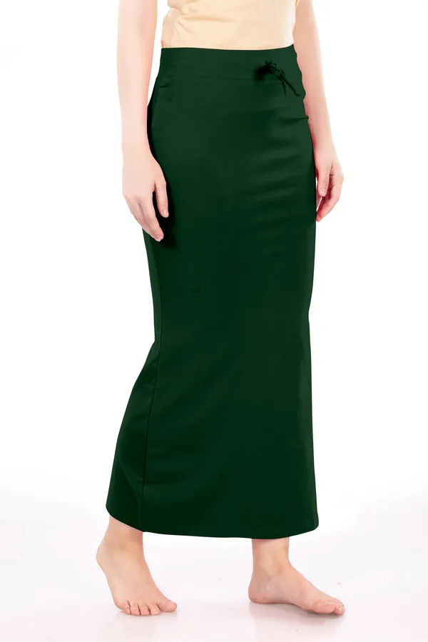 Green_Straight_Fit_Long_Skirt_for_Women