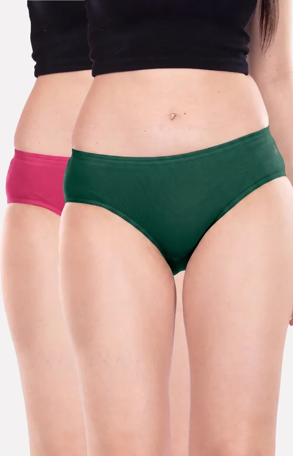 Green_Brief_Panty_for_Women_-_Pack_of_2