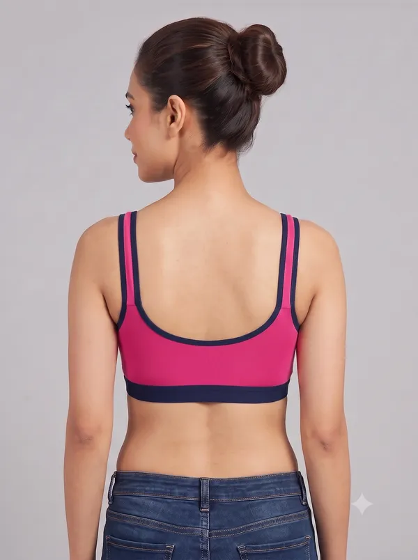 444-Contrast-Sports-Bra-Royal-Blue,-Red,-Pink_Multicolor_Sleeveless_Sports_Bra_For_Women