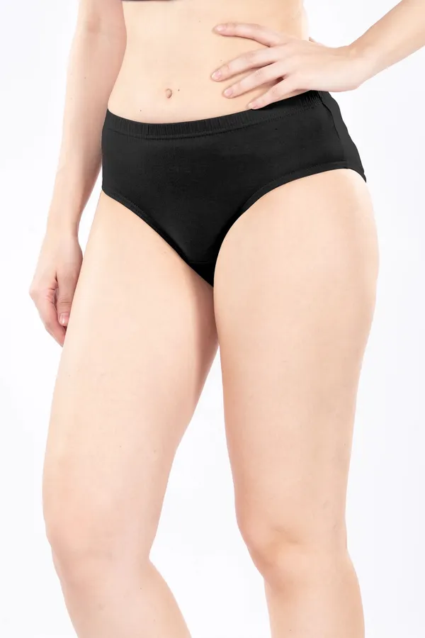 Green_Black_Brown_Briefs_for_Women_-_Pack_Of_3