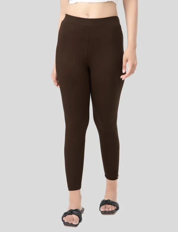 Brown_And_Cream_EcoVero_Slim_Fit_Leggings_for_Women_Pack_Of_2