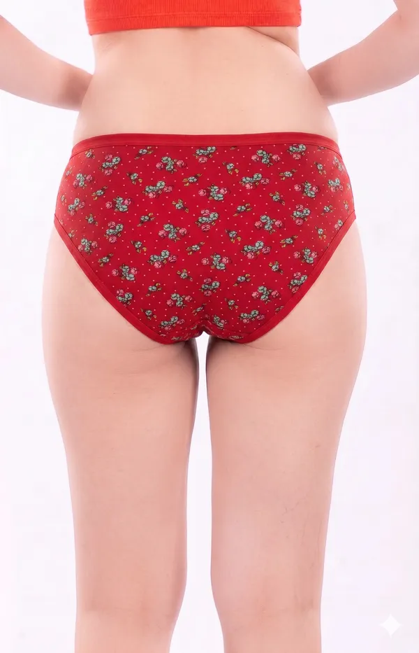 Red_Floral_Print_Briefs_for_Women_Pack_Of_3
