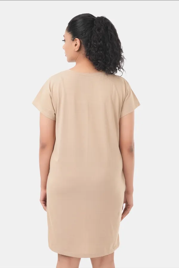 Beige_Relaxed_Fit_Printed_Nightdress_For_Women