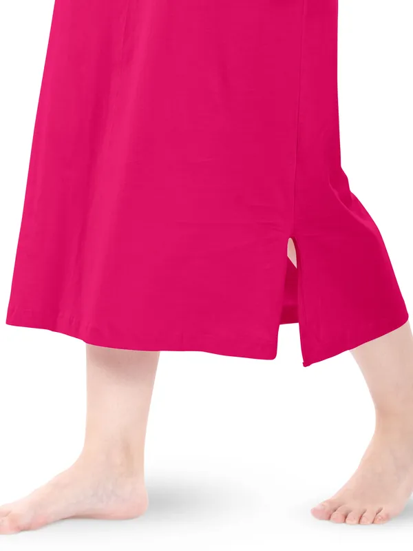 Fuchsia_Pink_Sleeveless_Midi_Nightdress_for_Women
