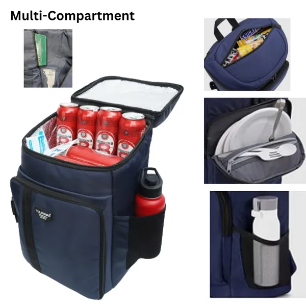 ChillX_Pro_Cooler_Backpack_for_Travel_&_Office_(Blue)