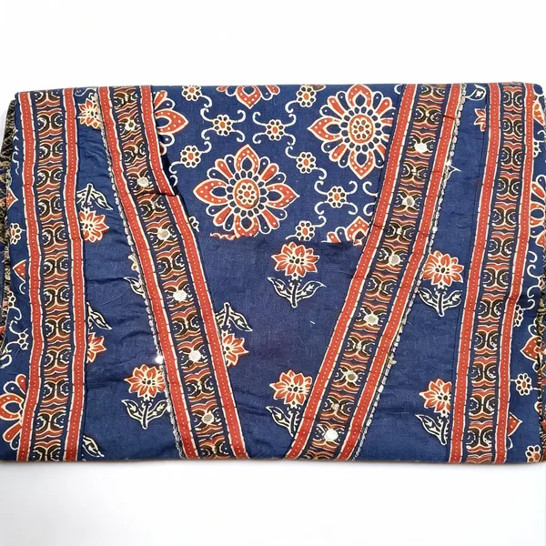 Blue_Cotton_Printed_Anarkali_Kurta_Set_For_Women