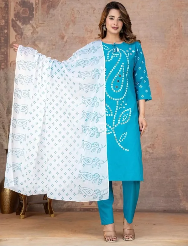 Teal_Printed_Straight_Kurta_Set_for_Women