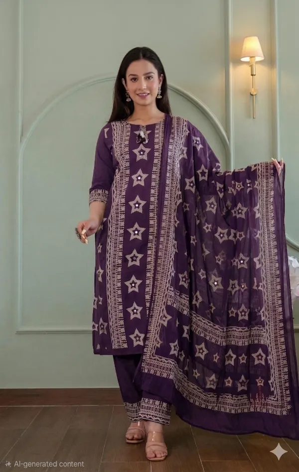 Purple_Printed_Straight_Kurta_Set_for_Women