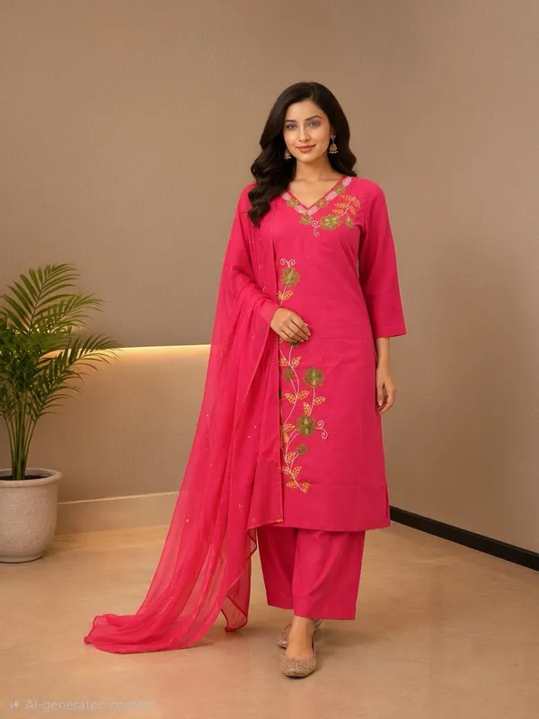 Pink_Embroidered_Straight_Kurta_Set_for_Women