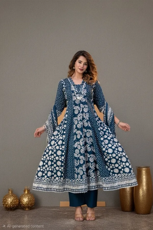 Blue_Printed_Anarkali_Kurta_Set_for_Women