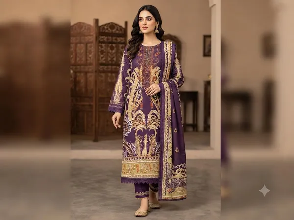 Purple_And_Gold_Cotton_Embroidered_Pakistani_Suit_For_Women