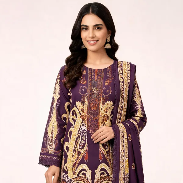 Purple_And_Gold_Cotton_Embroidered_Pakistani_Suit_For_Women