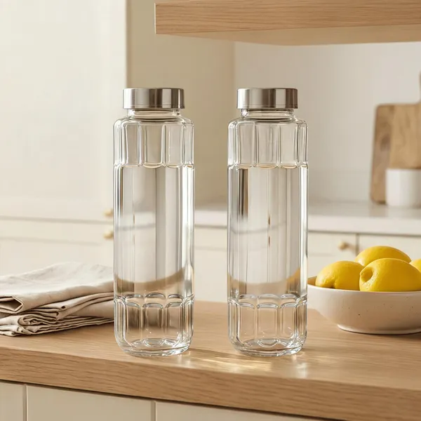 Glass_Square_Clear_Water_Bottle_Set_Of_2_750_Ml