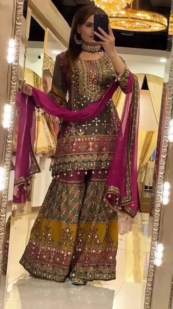 Multicolor_Embroidered_Sharara_Suit_Set_for_Women