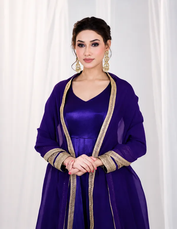 Purple_Georgette_Embellished_Anarkali_Suit_With_Jacket_For_Women