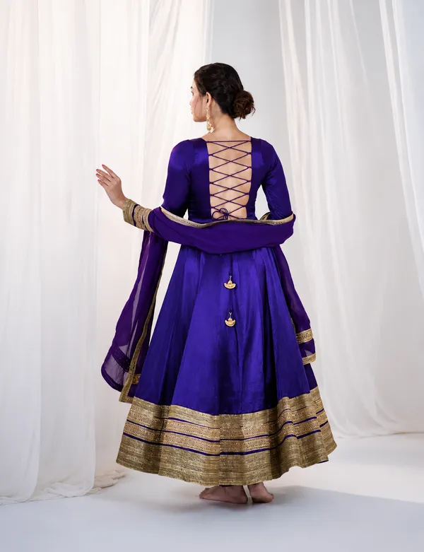 Purple_Georgette_Embellished_Anarkali_Suit_With_Jacket_For_Women