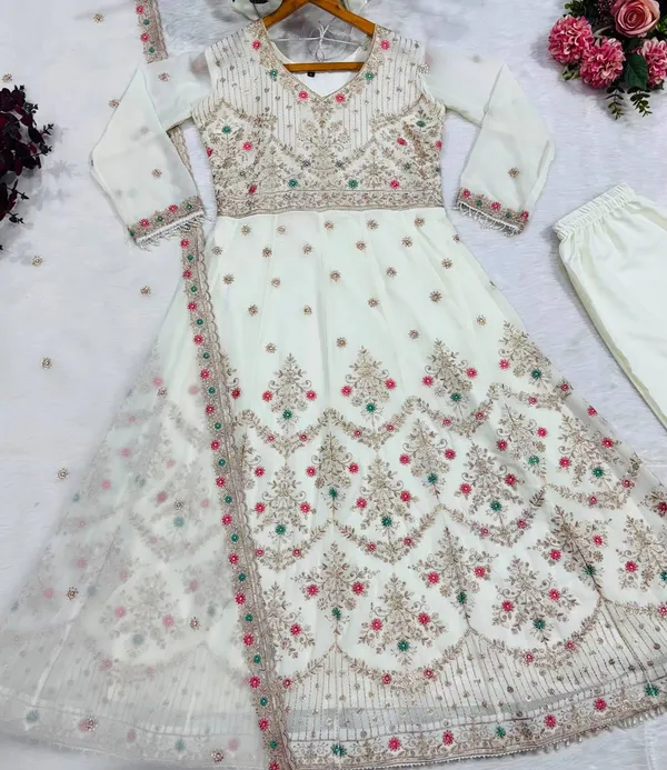 Off_White_Georgette_Embroidered_Anarkali_Kurta_Set_For_Women