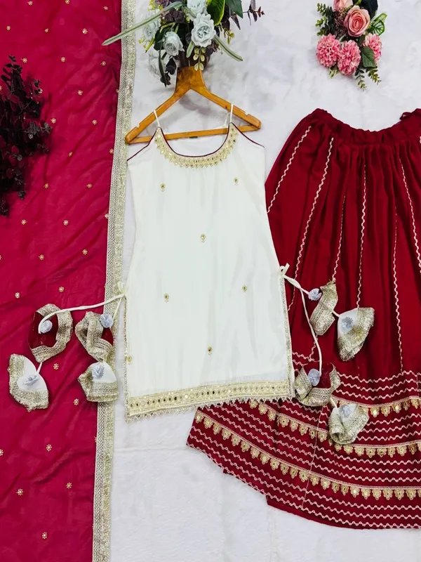 Maroon_Georgette_Embellished_Sharara_Set_For_Women