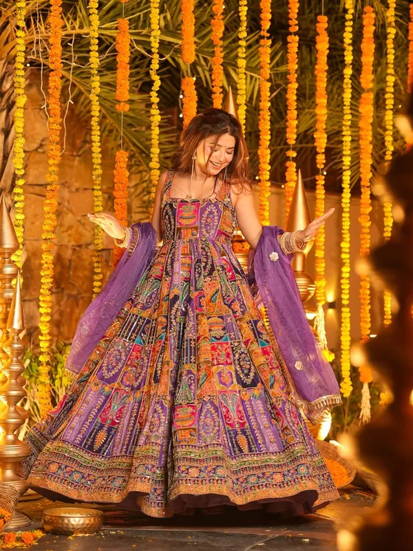 Multicolor_Printed_Ethnic_Dress_Set_for_Women